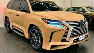 В России начались продажи роскошного Lexus LX 2024 года